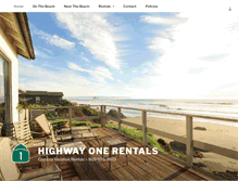 Tablet Screenshot of highwayonerentals.com